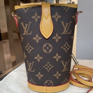 Replica Designer Louis Vuitton Fashion Print Contrast Crossbody Bag