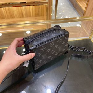 Replica Designer Louis Vuitton Fashion Print Large Capacity Square Shoulder Bag