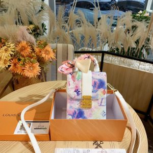 Replica Designer Louis Vuitton Fashion Tie-Dye Print Shoulder Bag