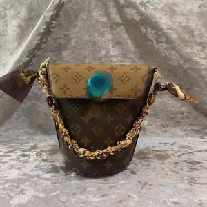 Replica Designer Louis Vuitton Fashion Versatile Large Capacity Bucket Bag Underarm Shoulder Bag