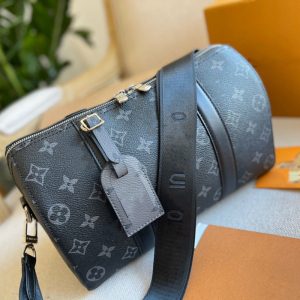Replica Designer Louis Vuitton Men Fashion Printing Large Capacity Casual Messenger Bags