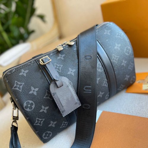 Replica Designer Louis Vuitton Men Fashion Printing Large Capacity Casual Messenger Bags