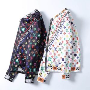Replica Designer Louis Vuitton Men Letter Printing All-Match Baseball Uniform Jacket