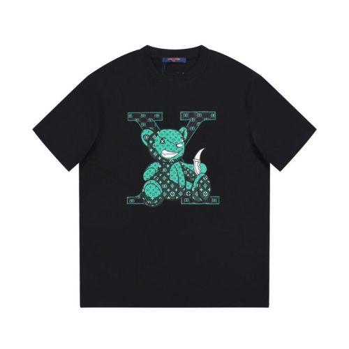 Replica Designer Louis Vuitton Men'S And Women'S Casual Short-Sleeved T-Shirts