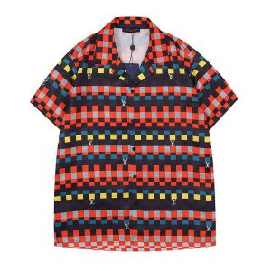 Replica Designer Louis Vuitton Men'S Casual Short Sleeve Shirt