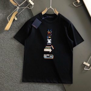 Replica Designer Louis Vuitton Men'S Casual Short-Sleeved T-Shirt