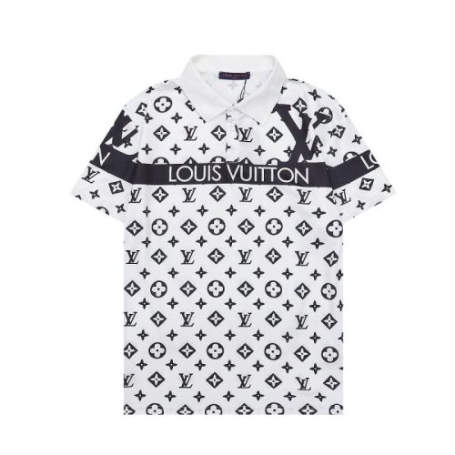 Replica Designer Louis Vuitton Men'S Short Sleeve Polo Shirt