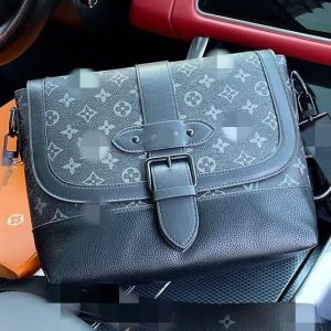 Replica Designer Louis Vuitton Printing Simple Style Messenger Bag