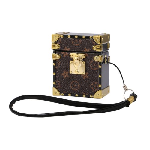Replica Designer Louis Vuitton Rectangle Wireless Bluetooth Earphone Anti Fall Protective Case
