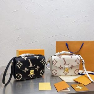 Replica Designer Louis Vuitton Simple Letter Print Shoulder Bag
