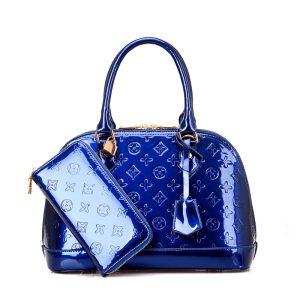 Replica Designer Louis Vuitton Simple Solid Color Embossed PU Shoulder Bag