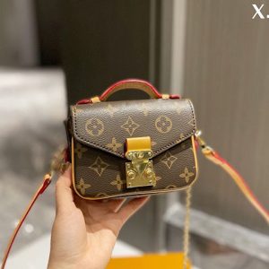Replica Designer Louis Vuitton Vintage Letter Print Mini Shoulder Bag