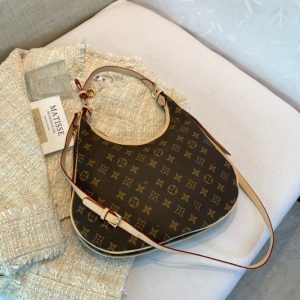 Replica Designer Louis Vuitton Vintage Monogram Print One-Shoulder Underarm Bag