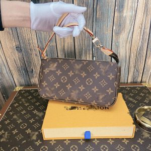 Replica Designer Louis Vuitton Vintage Monogram Print Shoulder Bag