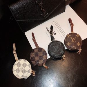 Replica Designer Louis Vuitton Vintage Print Bluetooth Earphone Bag