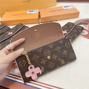 Replica Designer Louis Vuitton Vintage Print Coin Purse