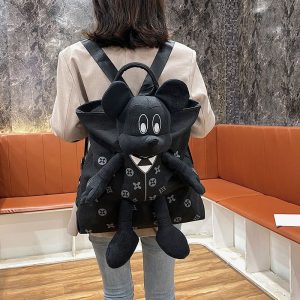 Replica Designer Louis Vuitton Women Fashion Large Capacity Canvas Backpack