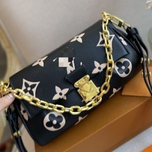 Replica Designer Louis Vuitton Women Fashion Printing Flower One-Shoulder Messenger Pillow Bag