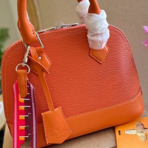 Replica Designer Louis Vuitton Women Simple Water Ripple Mini Messenger Shoulder Shell Bag