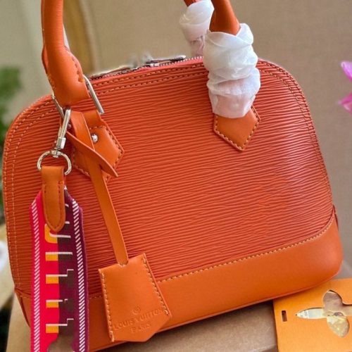 Replica Designer Louis Vuitton Women Simple Water Ripple Mini Messenger Shoulder Shell Bag