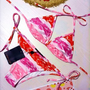 Replica Designer Louis Vuitton Women Tie Dye Print Bikini