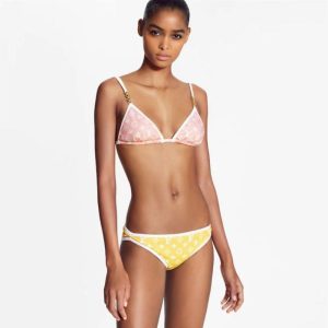 Replica Designer Louis Vuitton Women Two-Piece Set Sexy Letter Printing Bikini
