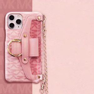 Replica Designer MICHAEL KORS Chain Strap Phone Case