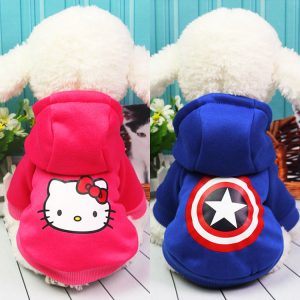 Replica Designer Pet Clothing Teddy Dog Fleece Hoodie