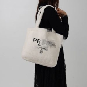 Replica Designer Prada Autumn And Winter Large-Capacity Women Solid Color One-Shoulder Bag