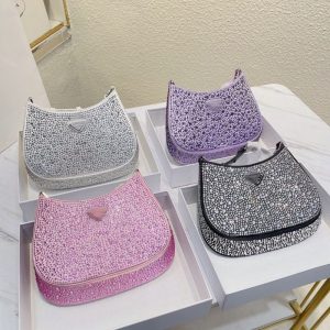 Replica Designer Prada Casual Small Messenger Hobo Bag