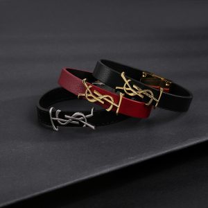 Replica Designer Prada Couple Tanabata Fashion Leather Bracelet