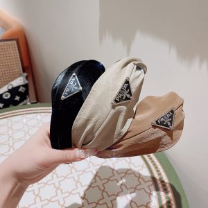 Replica Designer Prada Creative Letter Retro Headband