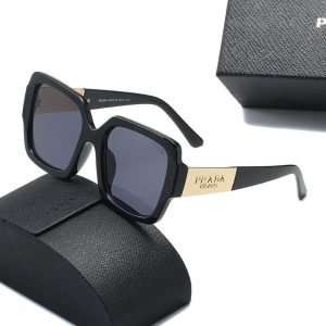 Replica Designer Prada Fashion All-Match Letter Pattern Square Sunglasses