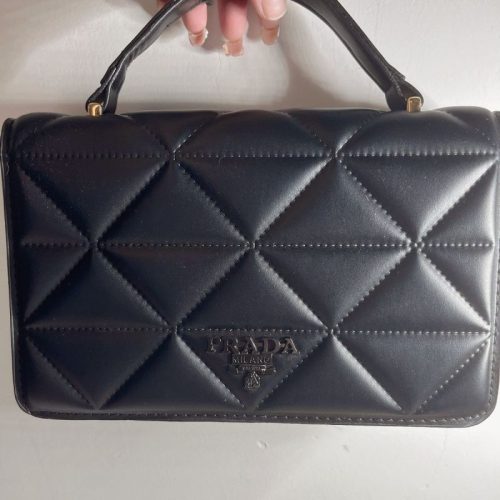 Replica Designer Prada Fashion Rhombus Pattern Shoulder Bag