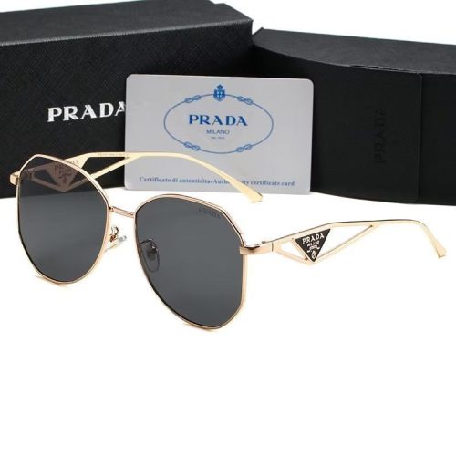 Replica Designer Prada Irregular Frame Sunglasses