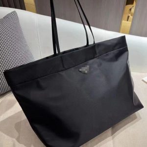 Replica Designer Prada Large Capacity All-Match Women Nylon Tote Bag
