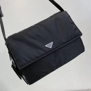 Replica Designer Prada Large Capacity Nylon Messenger Bag