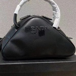 Replica Designer Prada Large-Capacity Women Sweet Macaron Triangle Bag