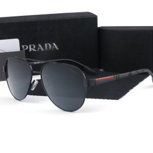 Replica Designer Prada Men And Women Classic Rectangle Frame Sunglasses