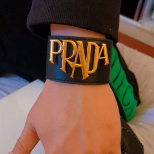 Replica Designer Prada Men And Women Letter Bracelet