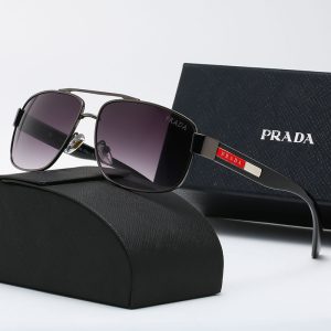 Replica Designer Prada Men Classic Small Square Sunglasses