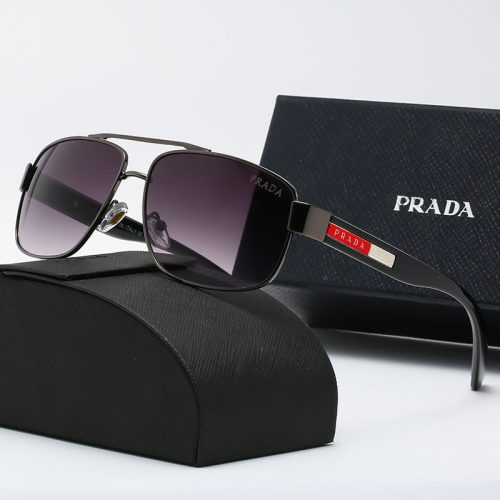 Replica Designer Prada Men Classic Small Square Sunglasses