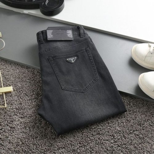 Replica Designer Prada Men Fashion Stretch Jeans