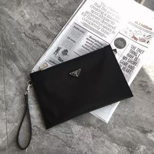 Replica Designer Prada Men Simple Clutch Envelope Bag