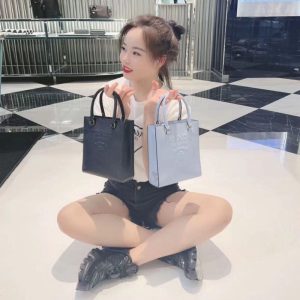Replica Designer Prada Piano Score Tote Embossed Three-In-One Fashion One-Shoulder Messenger Bag
