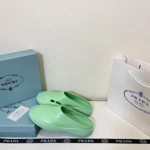 Replica Designer Prada Platform Rubber Mules
