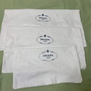 Replica Designer Prada Simple Solid Color Dust Drawstring Bags