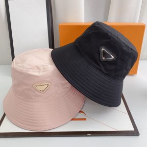 Replica Designer Prada Solid Color Wild Fisherman Hat