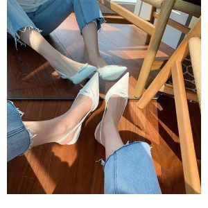 Replica Designer Prada Summer Cat With Baotou One Word Belt Sandals