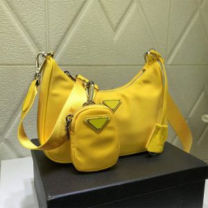 Replica Designer Prada Summer Three-In-One Underarm Waterproof Nylon Shoulder Bag